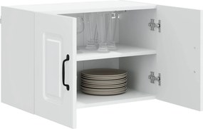vidaXL Πάνελ πλυντηρίου πιάτων Kalmar Λευκό 60 x 31 x 40 εκ