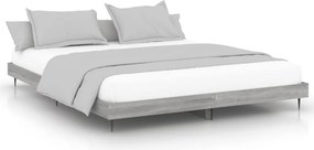vidaXL Πλαίσιο κρεβατιού χωρίς στρώμα 160x200 εκ. Επεξεργασμένο Ξύλο