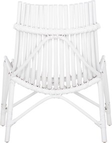 ΚΑΡΕΚΛΑ ΕΞΩΤ.ΧΩΡΟΥ CELLION HM9812.03 ΡΑΒΔΟΙ RATTAN ΣΕ ΛΕΥΚΟ ΧΡΩΜΑ 76x72x83Υεκ.