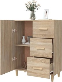 vidaXL Ντουλάπι Sonoma Δρυς 69,5 x 34 x 90 εκ. από Επεξεργασμένο Ξύλο