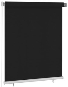 Στόρι Σκίασης Ρόλερ Εξωτερικού Χώρου Μαύρο 120 x 140 εκ.