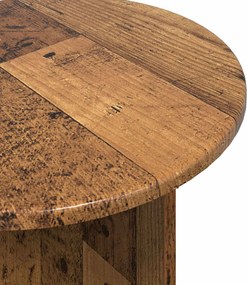 vidaXL Σετ βοηθητικά τραπεζάκια 2 pcs Παλαιωμένο ξύλο
