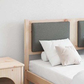 vidaXL Κεφαλάρι Άλλο Καφέ 135 cm Μασίφ ξύλο πεύκου