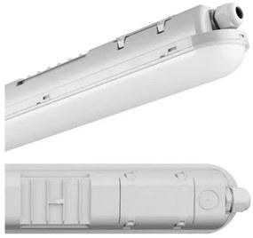 Γραμμικό Φωτιστικό LED 21W SMD IP65 Γκρι 4000K Epistar 6555 Spotlight-6555-Γκρι 6555