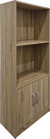 Βιβλιοθήκη Tekaro pakoworld sonoma 60x30x120εκ