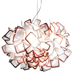 Φωτιστικό Οροφής Clizia Orange Slamp Aluminium, Polypropylene
