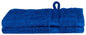 vidaXL Πετσέτες 2 pcs Μπλε 15 x 21 cm Βαμβάκι