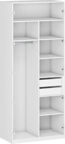 FLEX - K5 corps for the MODULAR WARDROBE SYSTEM - white