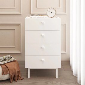 Συρταριέρα Λευκό FLOTAOS 47.9x36.8x80.1