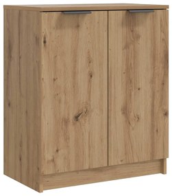vidaXL Παπουτσοθήκη Αρτισιανή Δρυς 59x35x70 εκ. Επεξ. Ξύλο