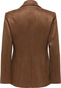 Σακάκι blazer από συνθετικό suede