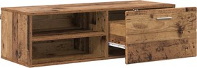 vidaXL Ξύλινο Ντουλάπι 100,5 x 39 x 30 εκ Παλιό ξύλο