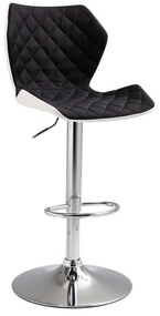 Σκαμπό Μπαρ 90 Black (Σ2) 43.2206 Metal,Fabric,Pu