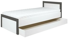 Κρεβάτι Orlando G118, 90x200, Πλαστικοποιημένη μοριοσανίδα, 96.5x204x78.5cm
