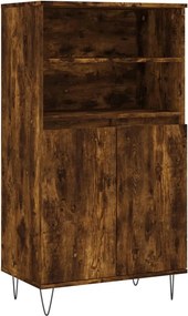 vidaXL Ντουλάπι Καπνιστή δρυς 60 x 36 x 110 εκ. από Επεξεργασμένο Ξύλο