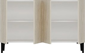 Console Zeynep 120 - White, Travertine White
Travertine