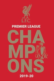 Αφίσα Liverpool FC - Champions 2019/20 Logo, (61 x 91.5 cm)