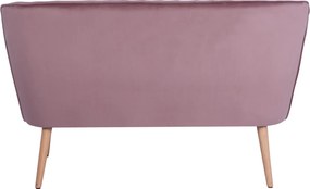 ΚΑΝΑΠΕΣ ANDY 2ΘΕΣΙΟΣ ΣΑΠΙΟ ΜΗΛΟ ΒΕΛΟΥΔΟ HM8401.02 128x70x77Υ εκ.