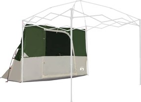 vidaXL Εσωτερική σκηνή 4 ατόμων Πράσινο ταφτάς Αδιάβροχο
