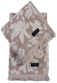 Πετσέτα Flozeria Beige Nef-Nef Face 50x90cm 100% Cotton