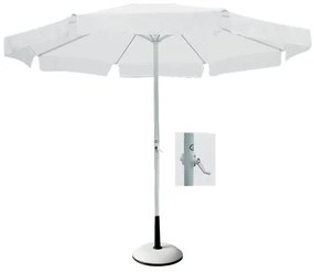Ομπρέλα Αλουμινίου Sunshine-Λευκό-Φ 2m