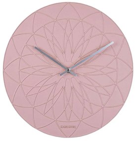 Ρολόι Τοίχου Fairytale KA5836PI Φ35cm Pink Karlsson Ρητίνη