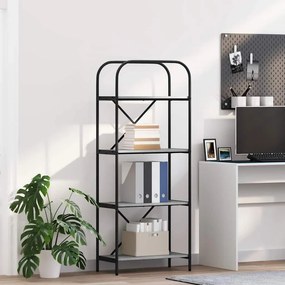 vidaXL Ράφι Βιβλίων 4 επιπέδων 60 x 30 x 146 εκ Επεξεργασμένο ξύλο