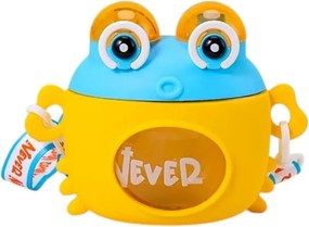 Φορητό παγούρι πλαστικό - Βατραχάκι - 600ml - 722467 - Yellow/Light Blue