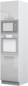 Επιδαπέδιο ντουλάπι φούρνου ψηλό Raval K23-60-RM-Λευκό - Λευκό γυαλιστερό