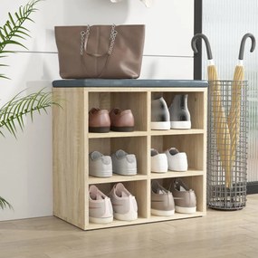 vidaXL Παπουτσοθήκη Sonoma Δρυς 52,5 x 30 x 50 εκ.