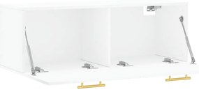 vidaXL Ντουλάπι Τοίχου Λευκό 100x36,5x35 εκ. από Επεξεργασμένο Ξύλο
