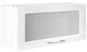 MATIS Κουζίνα In MDF VH80/36S Άσπρο gloss MatisKVH8036S14
