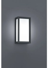 Απλίκα Φωτιστικό Τοίχου E27 5W IP54 3000K Timok 228060142 Trio Lighting-228060142-Ανθρακί 228060142