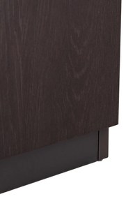 Βιβλιοθήκη γραφείου επαγγελματική Rosewood 80Χ40Χ200 Υεκ. 80x40x200 εκ.