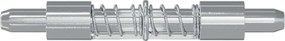 vidaXL Κλείστρο 1800 pcs Ασημί 46 x 17 x 1,2 mm Ατσάλι