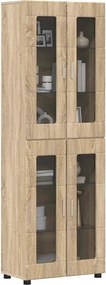 vidaXL Highboard FLORIN 60 x 35 x 182 εκ. Δρύς Sonoma