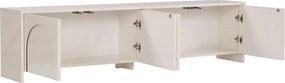 Έπιπλο Τηλεόρασης Κρεμ BOPE 180x32x45