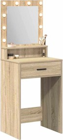 vidaXL Τραπέζι περιποίησης Δρύς Sonoma 50 x 41 x 135 εκ