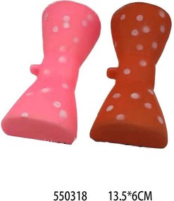 Παιχνίδι σκύλου Latex - 13.5x6cm - 12pcs - 550318