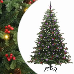 vidaXL Τεχνητό Χριστουγεννιάτικο Δέντρο με 300 LED Πράσινο 240 cm