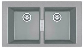 Franke SIRIUS 2.0 620 Αντιστρεφόμενος Urban Grey Tectonite Νεροχύτης 80cm