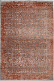 Χαλί Enigma 36821 20 Brown-Grey Βιοκαρπέτ 200X290cm
