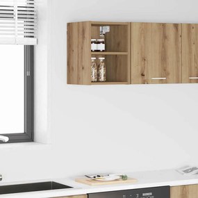 vidaXL Κρεμαστό ντουλάπι Artisan Oak 30 x 29,5 x 40 εκ.