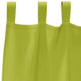 vidaXL Κουρτίνες συσκότισης 2 pcs Λαχανί 225 x 140 εκ. Πολυεστέρας