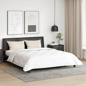 vidaXL Πάπλωμα με μαξιλάρι 3 pcs Λευκό 240 x 220 cm Μικροΐνες