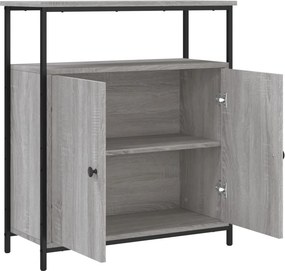 vidaXL Ντουλάπι Γκρι Sonoma 70 x 30 x 80 εκ. από Επεξεργ. Ξύλο