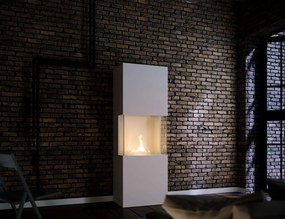Τζάκι Indie Tenderflame - 50x34x170cm - White
