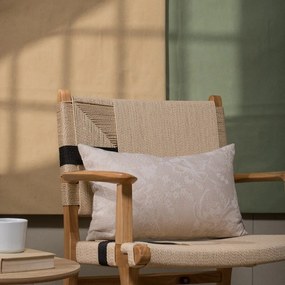 Μαξιλαροθήκη Διακοσμητική Varese 01 Ecru Teoran 30X50 Cotton-Polyester