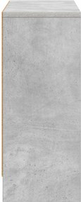 vidaXL Πλαϊνό γραφείο Σκυρόδεμα Γκρι 73,5 x 22,5 x 53,5 εκ