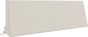 vidaXL Μαξιλάρι πλάτης SOEST 100% Πολυεστέρας Λευκό 120 x 20 x 40 cm